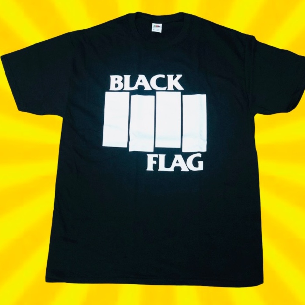 Black flag classic graphic Tshirt